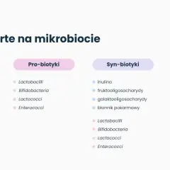 Terapie oparte na mikrobiocie: prebiotyki (np. inulina) i probiotyki (np. Lactobacilli) to klucz do zdrowia jelit.