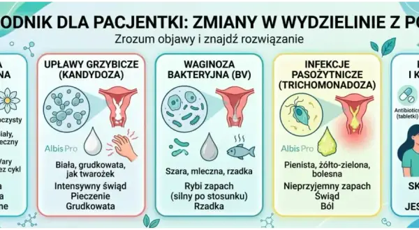 Przewodnik po upławach: od normy po infekcje. Zrozum objawy, np. pieczenie, świąd, nieprzyjemny zapach, i znajdź rozwiązanie. Konsultacja lekarska jest kluczowa!
