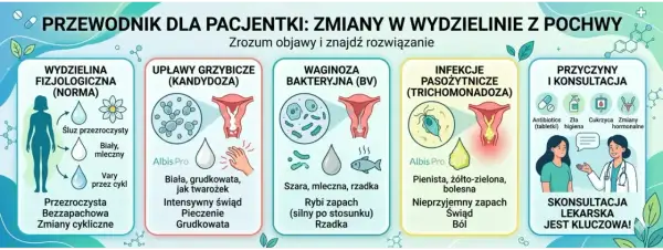 Przewodnik po upławach: od normy po infekcje. Zrozum objawy, np. pieczenie, świąd, nieprzyjemny zapach, i znajdź rozwiązanie. Konsultacja lekarska jest kluczowa!